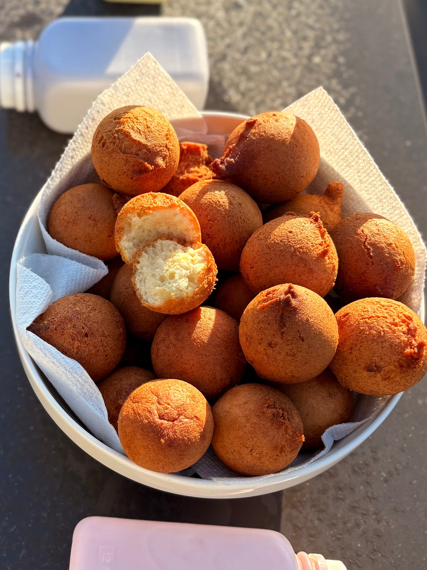 Soft Cake Puff Puff Donuts