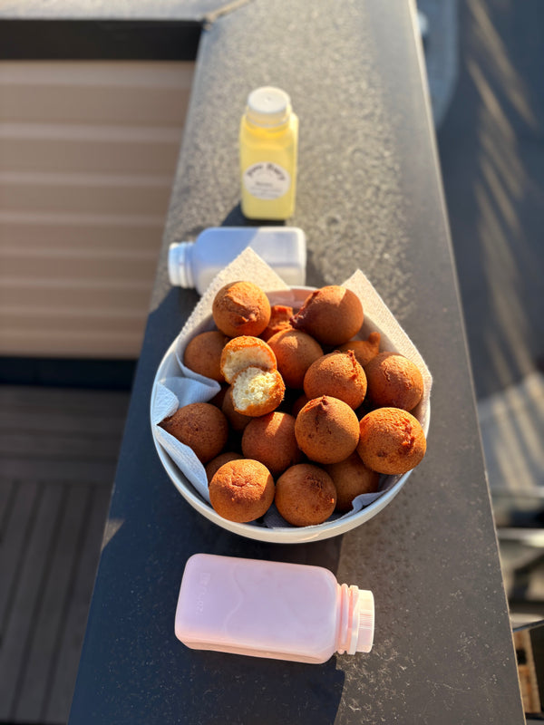 4 Yogurts + 25 Soft Cake Puff Puff Donuts*